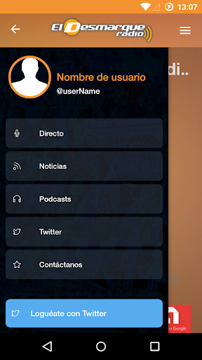 El Desmarque Radio Screen 2
