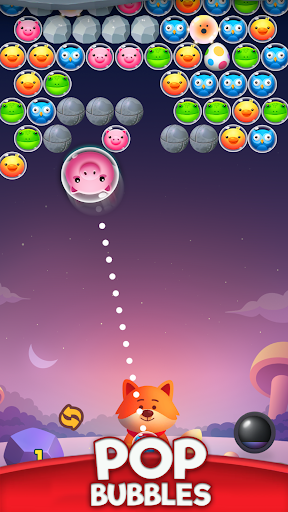 Animal Kingdom Bubble Shooter Screen 2
