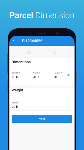 Shopini Parcel Hub Screen 2