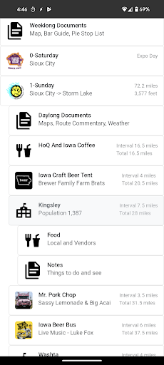 IowaBikeRide.Com Screen 3
