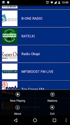 Radio Congo Screen 3