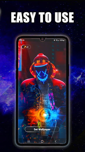 Galaxy Live Wallpaper Screen 3