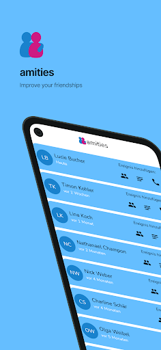 Android application Amitites screenshort