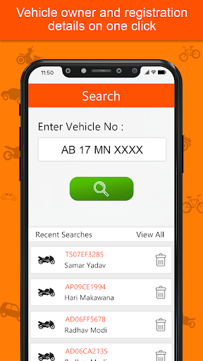 RTO Vehicle Information screenshot 2