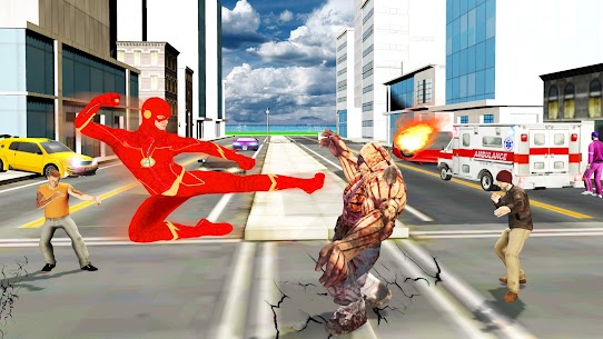 Super Speed: Flying Hero Games MOD APK v1.0 Download [Unlimited Money] 4