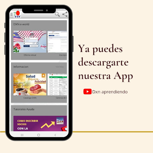 DXN APP Screen 3