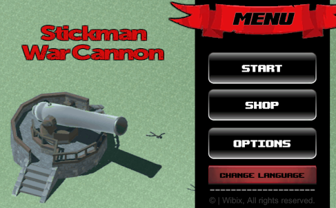 Stickman War Cannon