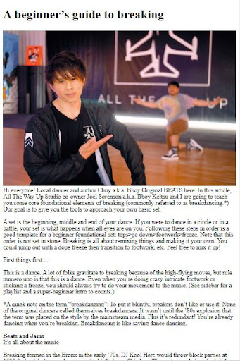 Android application How to Do BBoy Dance Moves screenshort