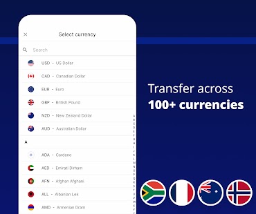 Xe Money Transfer & Converter Screenshot