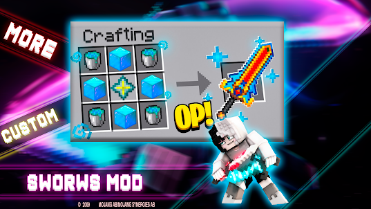 Swords Craft Mod for Minecraft