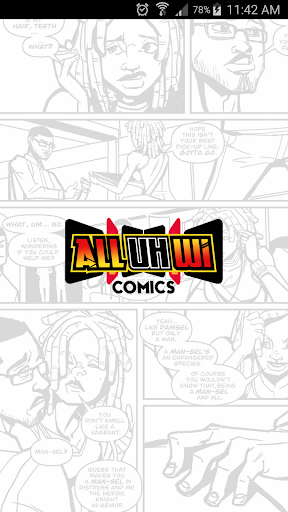 Android application Alluhwi Comics screenshort