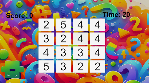 Merge Grid Numbers screenshot