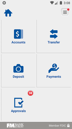 F&M Bank & Trust Business Screen 3