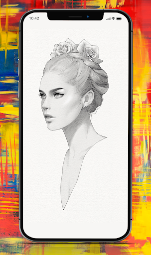 Snappy Pencil Sketch Photo