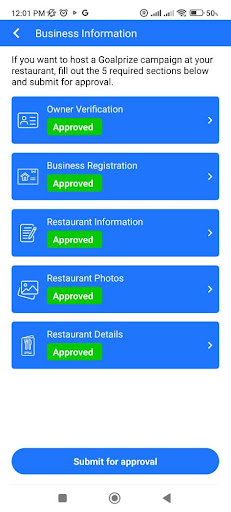 Goalprize Business Screen 2