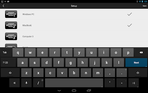 Unknown app Screenshot