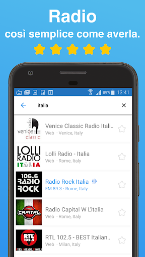 Anteprima dell'app