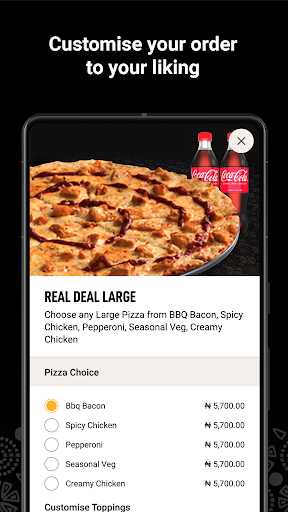 Debonairs Pizza Nigeria Screen 3