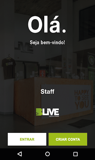 Android application Professor BliveFitness - OVG screenshort
