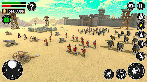 Castle Wall Defense: War Games screenshot 2