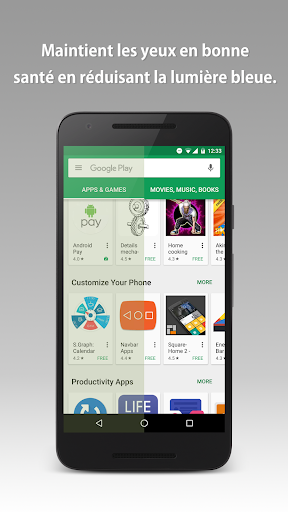 Aperçu de l'application