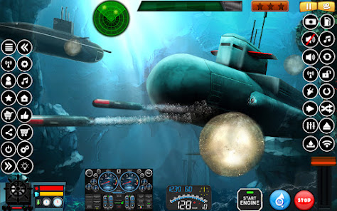 Screenshot 3 Submarine Navy Warships battle android