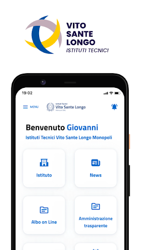 Android application I.T. Vito Sante Longo screenshort