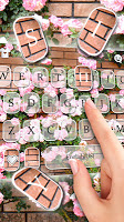 screenshot of Natural Wall Floral Keyboard T