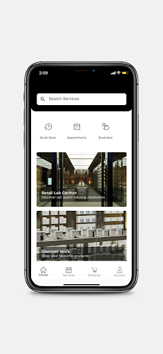 Android application Grown Alchemist Retail Lab screenshort