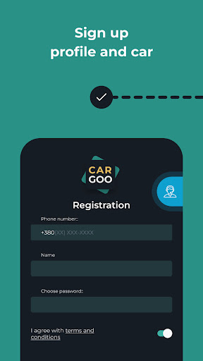 CarGoo Driver Screen 3