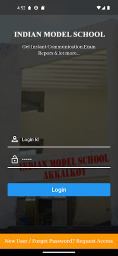 Android application Indian Model School - Akkalkot screenshort