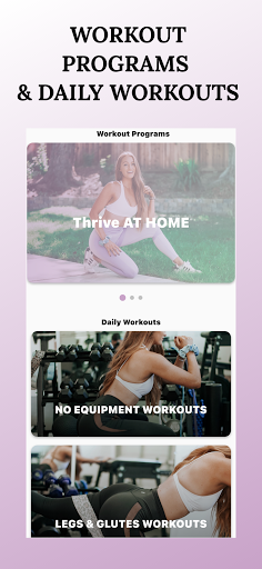 Screenshot of Thrive By Katie