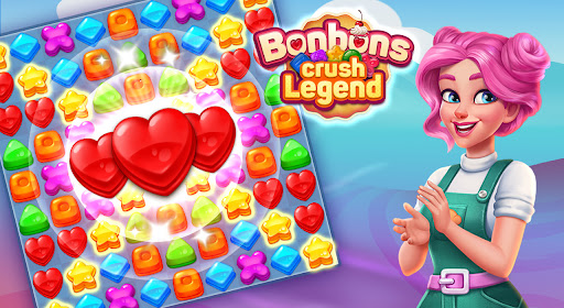 Bonbons Crush Legend apkpoly screenshots 8