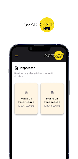 SmartCoop NF-e Screen 2
