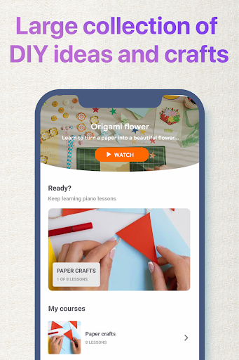 DIY Art and Craft Course Screen 2