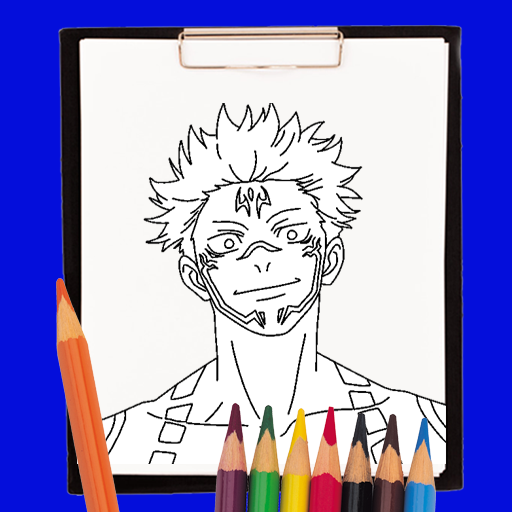 Anime Male Coloring Book Download on Windows