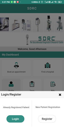 SDRC My Health Screen 2