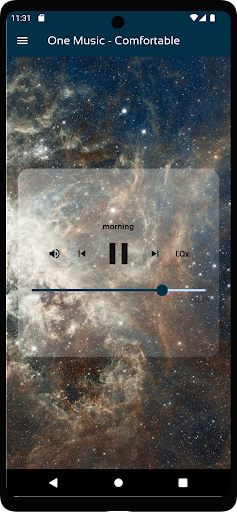 Android application One Music - Comfortable screenshort