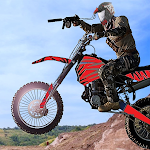 Cover Image of Herunterladen Motocross Dirt Bike Racing Sim:Bike shooting Games 1.6 APK