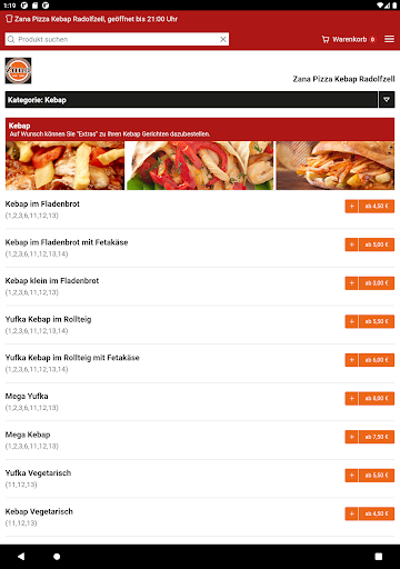 Zana Pizza Kebap Radolfzell