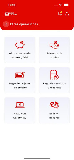 Caja Tacna App Screen 3