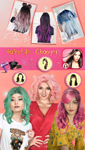Hairstyle Camera Beauty : Hair Changer Photo Edit 5