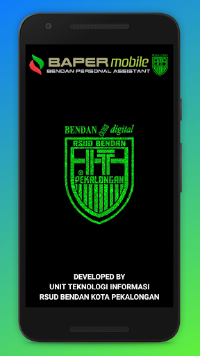 Android application BAPER mobile screenshort