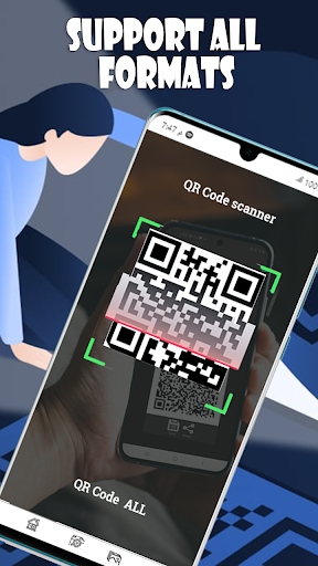 Android application QR Code All scanner screenshort