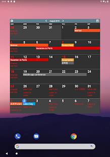 Calendar Widgets : Month Agenda calendar widget 1.1.43 APK screenshots 9