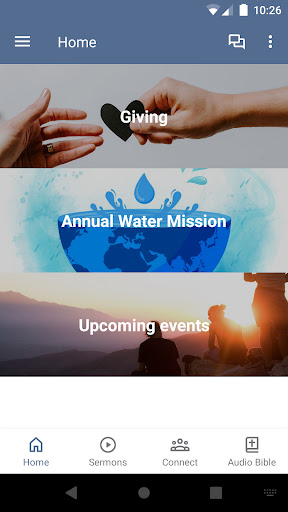 Android application Liberation Ministries CLT screenshort