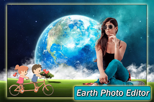 Earth Photo Frame