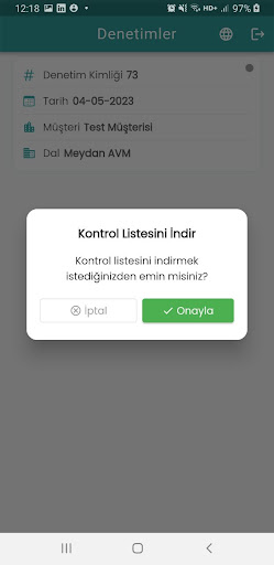 Saniter Auditor Screen 3