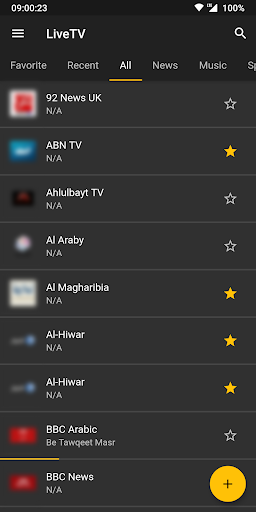 Android application FastoTVLite screenshort