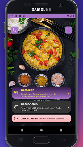 Android application Tandoori Mirch Masala screenshort